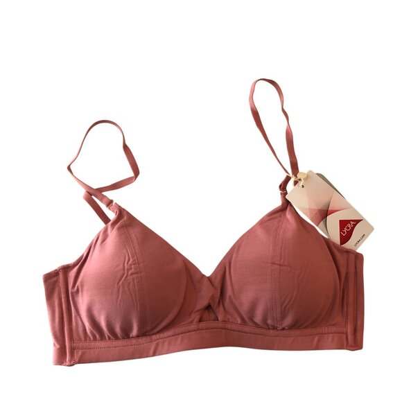 Neiwai Pure Comfort Soft Modal Triangle Bra 1.0 Shell Pink M/34B - Picture 1 of 5